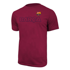 Icon Sports Men FC Barcelona Officially Licensed Soccer T-Shirt Cotton Tee -24