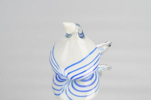 M Design Art Handcraft Glass Millefiori Crystal Heart Handmade Glass Paper