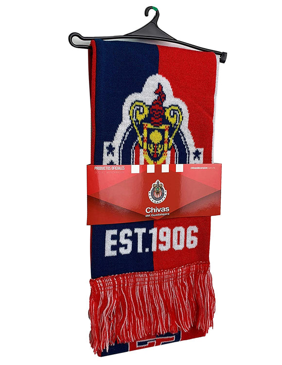 Chivas del Guadalajara Scarf, Bufanda de Producto Oficial Scarf 01-1