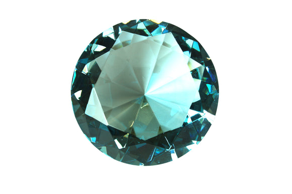 Tripact 60 mm Diamond Shaped Jewel Crystal Paperweight