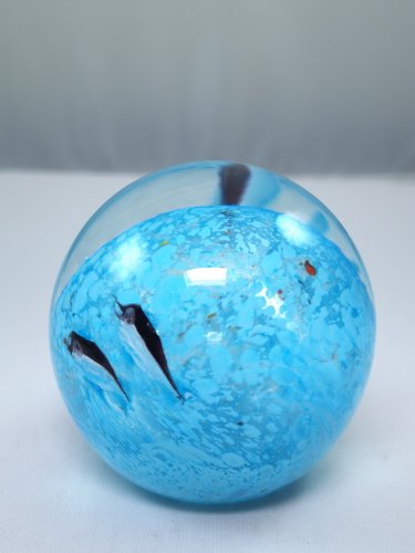 M Design Art Handcraft Glass Magic Bubble Crystal Handmade Paperweight