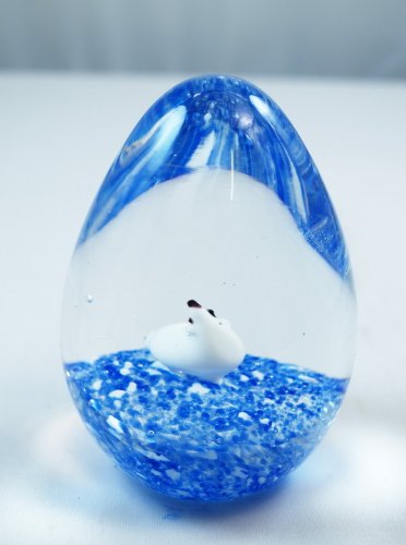 M Design Art Handcraft Glass Millefiori Fish Sculpture 01