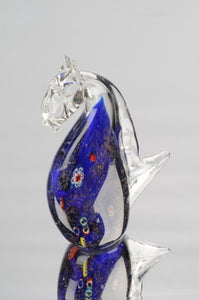 M Design Art Handcraft Glass Small Animal Paperweight 01