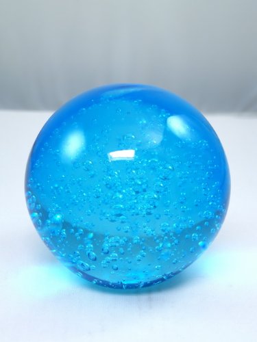 M Design Art Handcraft Glass 24k Gold-plated Ball Handmade Paperweight