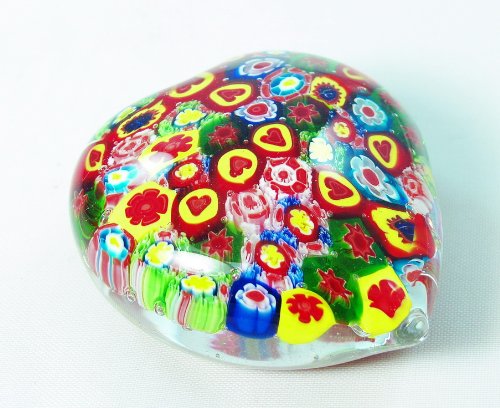 M Design Art Handcraft Glass Millefiori Fish Sculpture 02