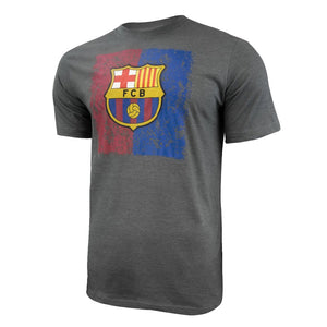 Icon Sports Men FC Barcelona Officially Licensed Soccer T-Shirt Cotton Tee -17
