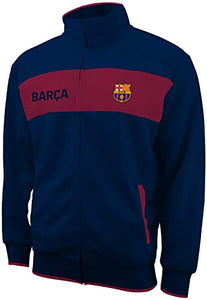 FC Barcelona Centered Full-Zip Track Jacket