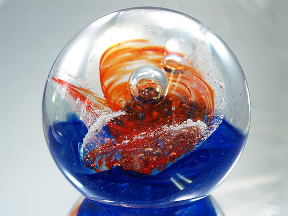 M Design Art Handcraft Glass Bubble Series Crystal Handmade Paperweight