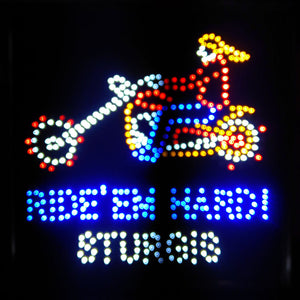 19x19 LED Neon Sign Lighting by Tripact Inc - 2 Swtiches: Power & Animation for Business Identification - Sturgis