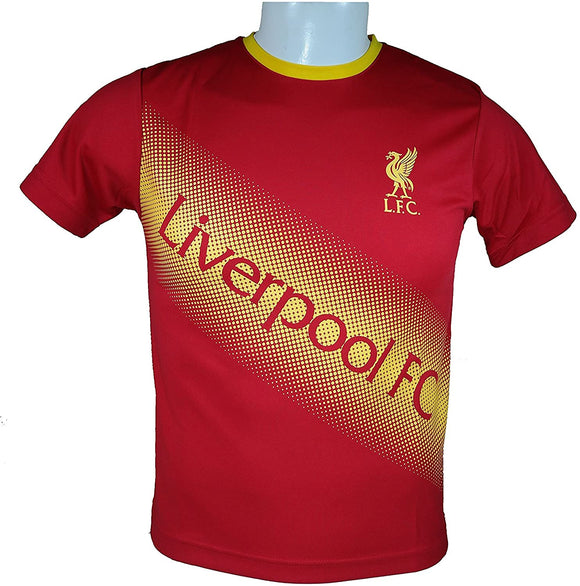 Liverpool F.C. Official Youth Soccer Training Performance Poly Jersey -I003R