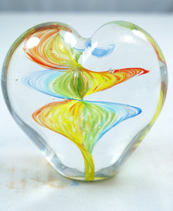 M Design Art Handcraft Glass Butterfly Series Handmade Glass Paperweight 02