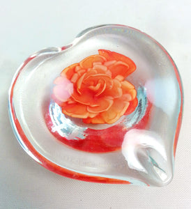 M Design Art Handcraft Glass White Mouse Animal Handcraft Sculpture 02
