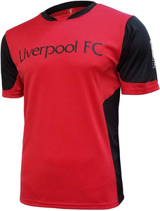 Icon Sports Men Liverpool Official Licensed Soccer Poly Shirt Jersey -26