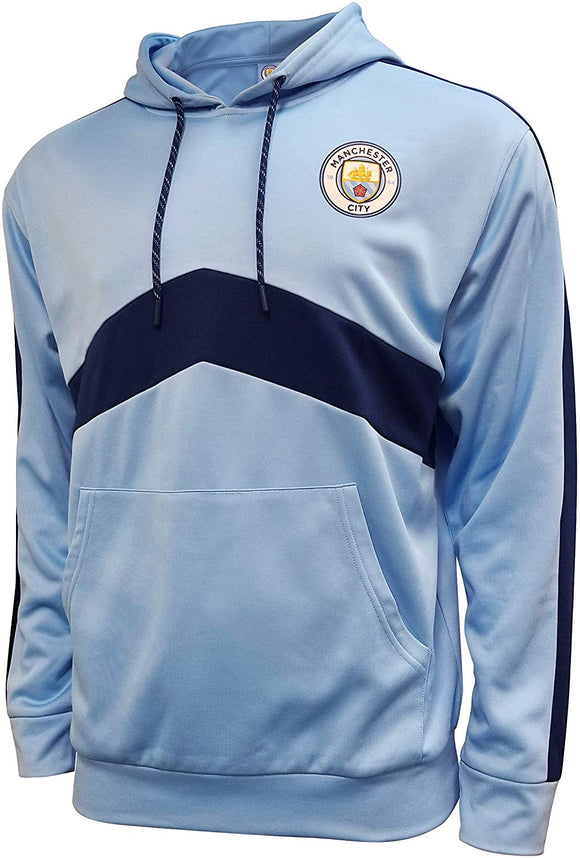 Icon Sports Men Icon Sports Manchester City Jacket Officially Licensed Pullover Soccer Hoodie 030