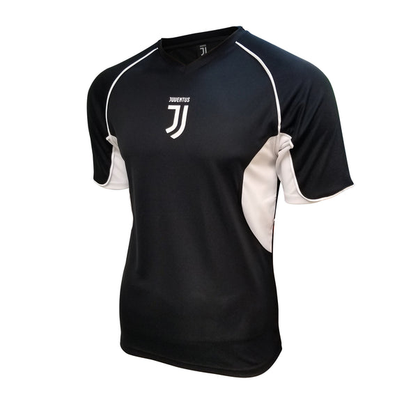 Icon Sports Compatible with Juventus Officially Licensed Soccer Poly Shirt Jersey JV92PT-K
