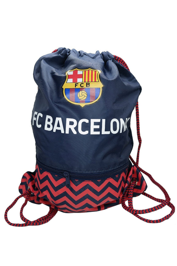 Icon Sports FC Barcelona Official Drawstring Gym Soccer Cinch Bag 03