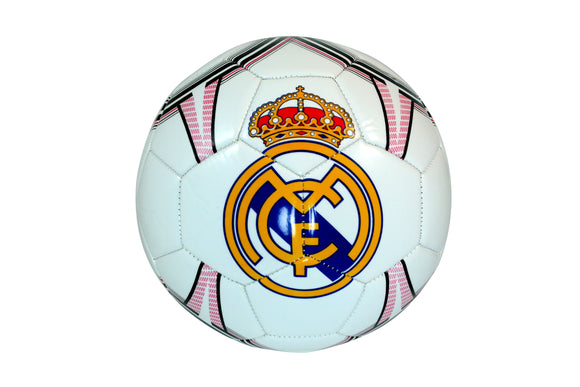 Icon Sports - Balón de fútbol compatible con Real Madrid (talla 5