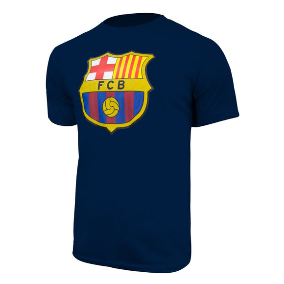 Icon Sports Men FC Barcelona Officially Licensed Soccer T-Shirt Cotton Tee -27