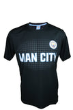 Icon Sports Men Manchester City Officially Licensed Soccer Poly Shirt Jersey -11