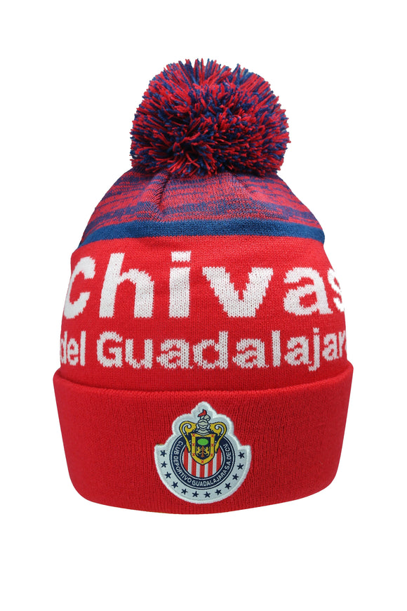 Icon Sports Chivas De Guadalajara Officially Licensed Soccer Beanie CH39BN 01