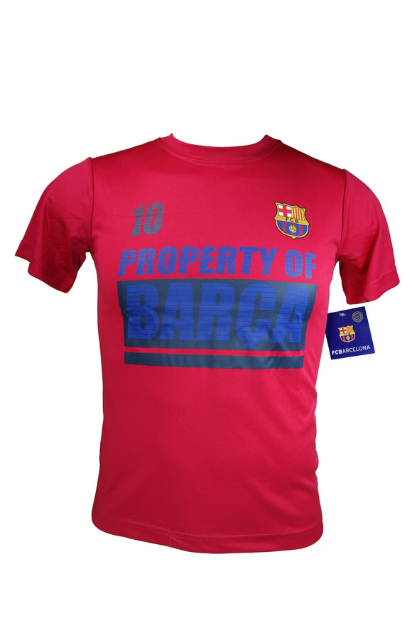 HKY FC Barcelona Official Number 10 Youth Soccer Jersey -07