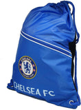 Chelsea Diagonal Officially Soccer Cinch Bag - Blue