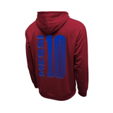FC Barcelona Messi Hyper OL Pullover Hoodie - Red