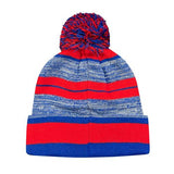 FC Barcelona Unisex Soccer Pom Pom Beanie Red - Youth