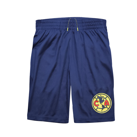 Icon Sports Youth Club America Poly Soccer Shorts -01