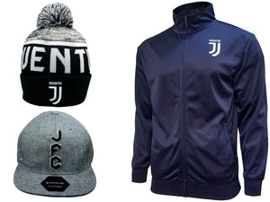 Icon Sports Juventus Soccer Jacket Beanie Cap 3 Items combo 10
