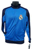 Real Madrid Jacket Track Soccer Adult Sizes Soccer Football Official Merchandise Blue