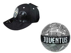 Icon Sports Juventus Official Soccer Cap & Ball Size 5 - 13-1