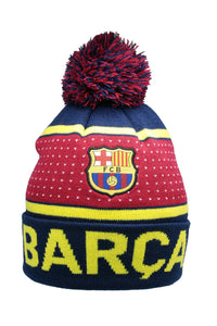 Icon Sports FC Barcelona Official Licensed Adult Winter Soccer Beanie 04-1
