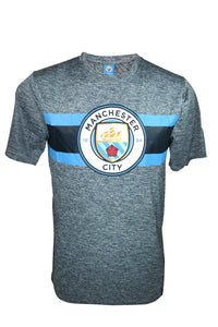 Icon Sports Men Manchester City Officially Licensed Soccer Poly Shirt Jersey