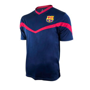 Icon Sports Men FC Barcelona Officially Licensed Soccer Poly Shirt Jersey -23