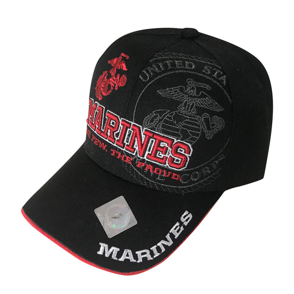 US Marine Military Baseball Caps for Soccer Veterans, Retired, Active Duty 02-1