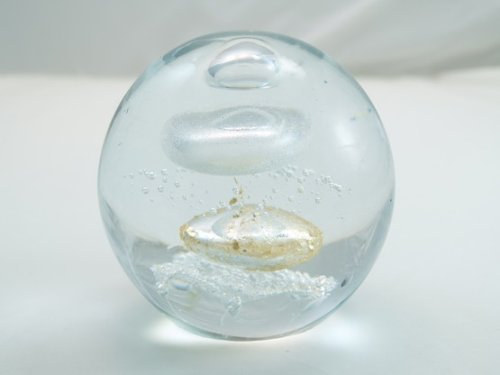 M Design Art Handcraft Millefiore Frog Paperweight