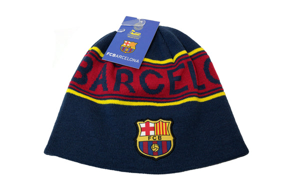 FC Barcelona Authentic Official Licensed Product Soccer Beanie - 004