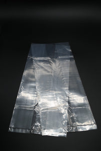 Tripact LDPE Clear Poly Bags Gusseted Bags - 6"x3.5"x18" - 1.0mil  1000pcs (1 Box)
