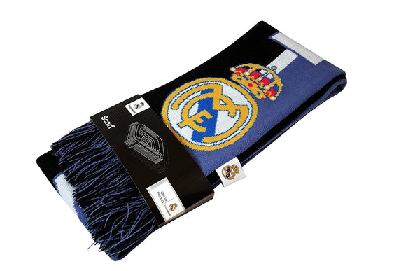 Real Madrid C.F Authentic Official Licensed Product Soccer Scarf - 01-1
