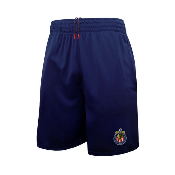 Icon Sports Men's Chivas De Guadalajara Officially Poly Soccer Shorts -01