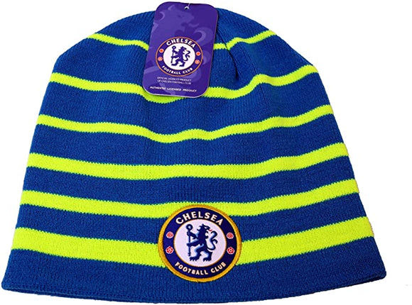 Chelsea F.C. Official Licensed Soccer Beanie - NEON