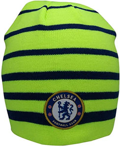 Chelsea F.C. Official Licensed Soccer Beanie - Neon/Blue