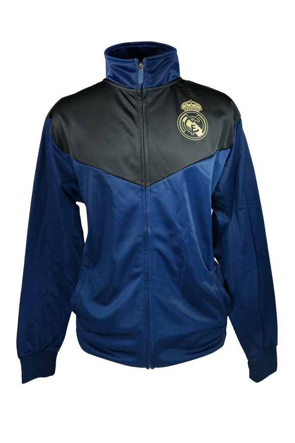 Icon Sports Men Real Madrid C.F. Official Licensed Zipper Soccer Jacket  020