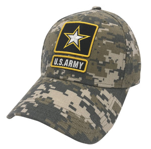 US Army Military Baseball Caps for Soccer Veterans, Retired, Active Duty 02-3