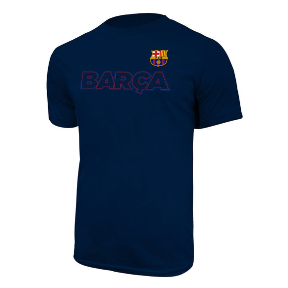 Icon Sports Men FC Barcelona Officially Licensed Soccer T-Shirt Cotton Tee -22