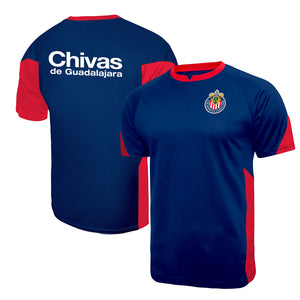 Icon Sports Men Chivas De Guadalajara Soccer Poly Shirt Jersey -05