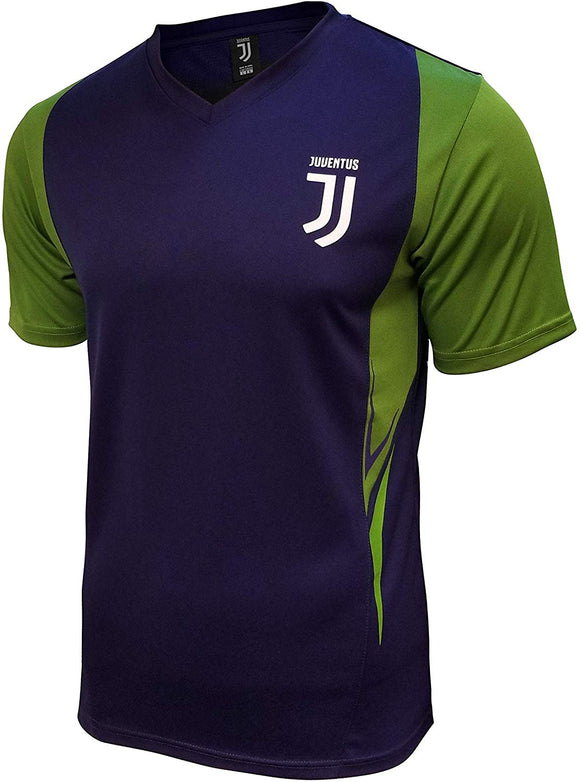 Icon Sports Compatible with Juventus Officially Licensed Soccer Poly Shirt Jersey JV94PT-O