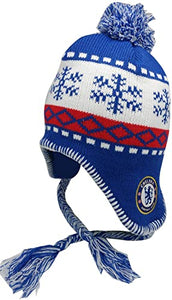 Chelsea Peruvian Officially Licensed Soccer Beanie - Blue