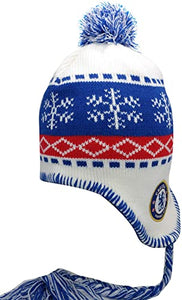 Chelsea Peruvian Officially Licensed Soccer Beanie - White